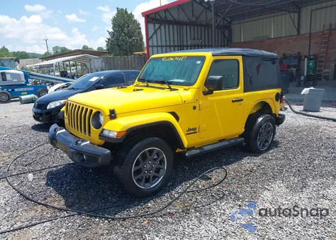 2021 Jeep Wrangler 80Th Anniversary 4X4 из США, поврежденный, VIN 1C4GJXAN2MW660090